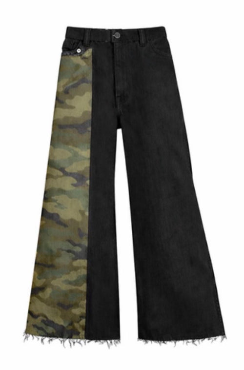 Camo Splıt Jeans (Early Access)