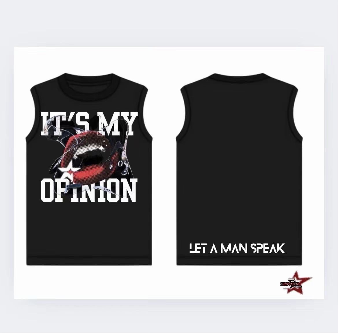 Sleeveless Opinion Tee